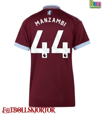Aston Villa Johan Manzambi #44 Hemmatröja Dam 2026-27 Kortärmad